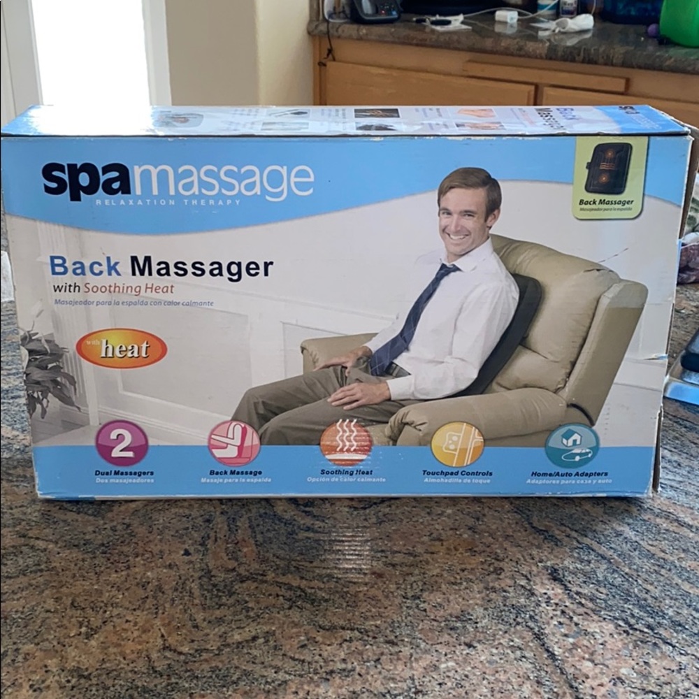 BRAND NEW Back Massager with Soothing Heat